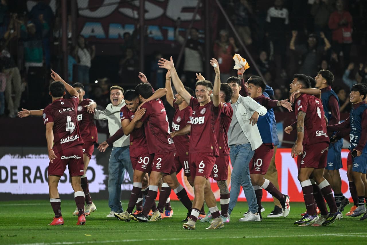 LOS FINALISTAS DE LA SUDAMERICANA HABLARON EN ZONA MIXTA