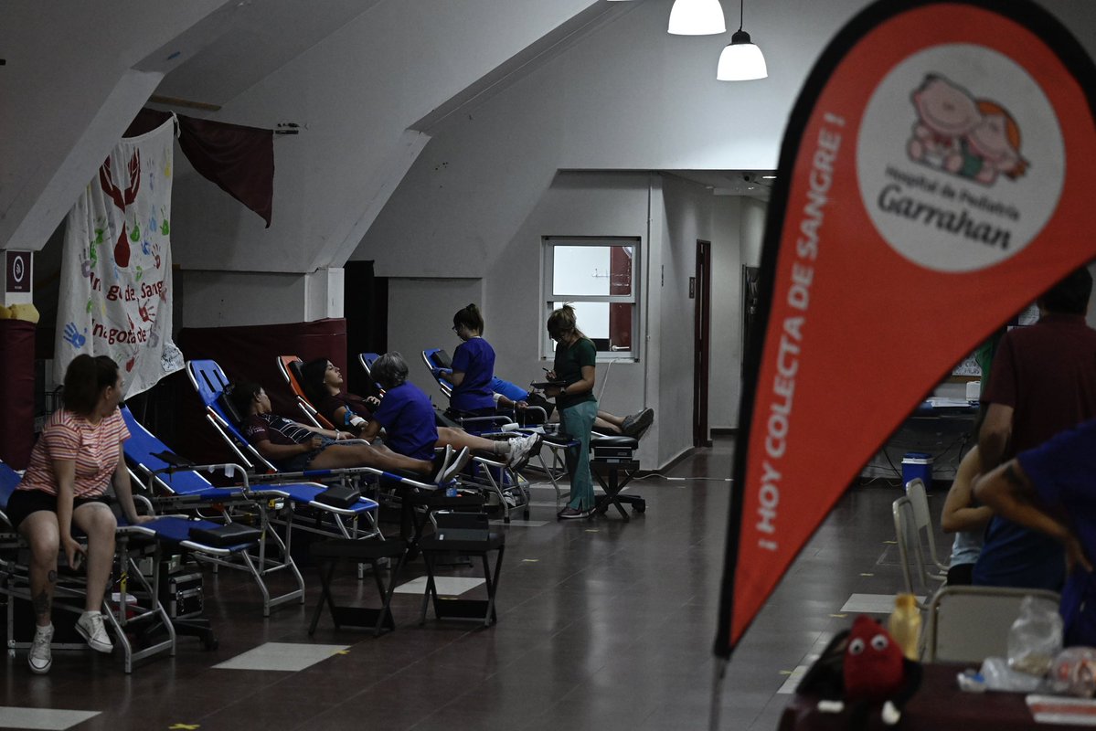 NUEVA JORNADA DE DONACIÓN DE SANGRE EN CONJUNTO CON EL HOSPITAL GARRAHAN