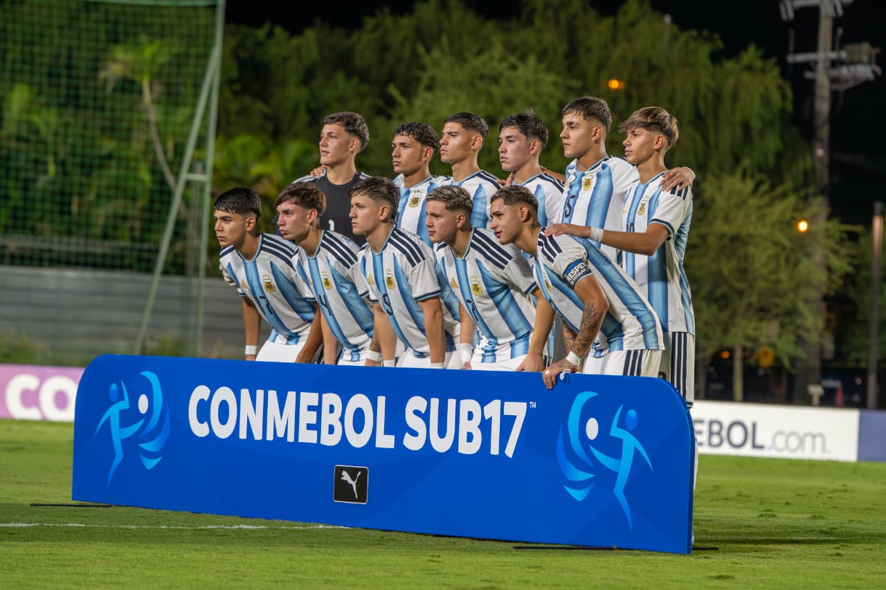 CUATRO JUVENILES DEL GRANATE EN LA FINAL DEL SUDAMERICANO SUB 17